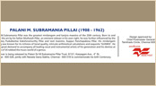 Palani M.Subramania Pillai - Postal cover1
